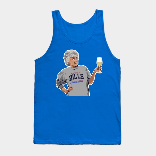 Bea Arthur Golden Girls Buffalo Tank Top by Carl Cordes